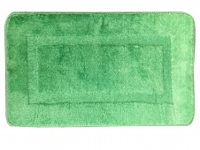 Коврик МК 45х75 см "Моно" (зеленый), арт(103335) Уп(50)
