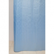 Штора для ванной WS-816 (Н-3) голубая 180х200 арт(104053)