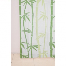 Штора для ванной WS-800 (бамбук) зеленая 180х180  арт(104153) Уп(72)