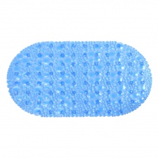 Ковер резиновый "Линза" 65х34 (голубой), арт() Уп(36)