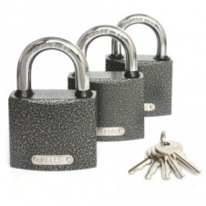 Замок висячий Apecs PD-01-63 (3Locks+5Keys) арт(H313430) Уп(0)