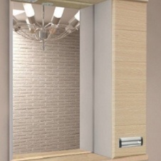 Мебель для ванн Ирис (Панда 650/С) ВЕНГЕ СВЕТЛЫЙ зеркало арт(LS0000103)