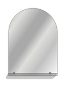 216ПА Зеркало простое с полочкой PL 60 х 40 арт(MD009708)