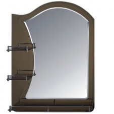 Зеркало FRAP 60х80 бронза с 3-мя полочками комбинированное F681 (уп 5 шт) арт(11040)