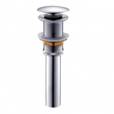 Донный клапан 1 1/4" (нажимной) без перелива F65 FRAP для стеклянной раковины (уп 50 шт) арт(12740)