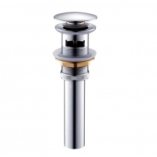 Донный клапан 1 1/4" (нажимной) с переливом F65-2 FRAP для раковины (уп 50 шт) арт(12741)