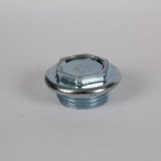 Заглушка для радиатора левая 1" хром. Remer Арт.540 (уп 100шт) арт(5275) Уп(0)