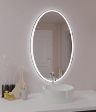 Зеркало с LED подсветкой Ангелина 600 х 800 арт()