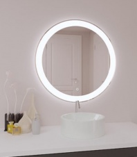 Зеркало с LED подсветкой Фиеста 600 х 600 арт()