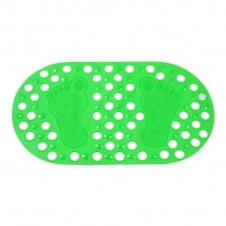 Ковер резиновый "Лапки" 66х36 (зеленый), арт() Уп(36)