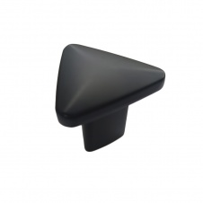 Ручка-кнопка мебельная Trodos "9088" сплав ЦАМ, черный матовый арт(303512) Уп(0)
