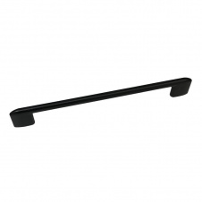 Ручка-скоба мебельная Trodos "8653" 192 сплав ЦАМ, черный матовый арт(303716) Уп(0)