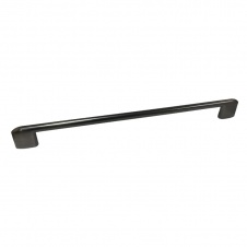 Ручка-скоба мебельная Trodos "8653" 256 сплав ЦАМ, черный никель брашированный матовый арт(303720) Уп(0)