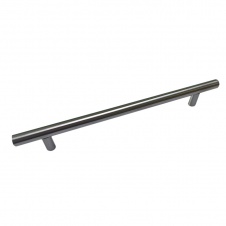 Ручка-рейлинг мебельная "8926" D12х192-252 нержавеющая сталь, браш никель, арт(303656) Уп(0)