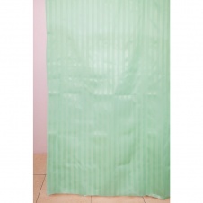 Штора для ванной WS-816 (Н-5) зеленая 180х200 арт(104054)