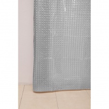 Штора для ванной А-023 3D (0000) прозрачная 180х180 арт(104104)