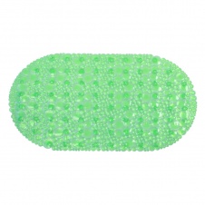 Ковер резиновый "Линза" 65х34 (зеленый), арт() Уп(36)