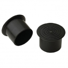 R-15 BLACK (ножка заглушка наружняя черная)  арт(313073) Уп(600)