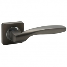 Ручка раздельная TRODOS AL-02-L228 GF/CP (графит/хром) арт(204379)