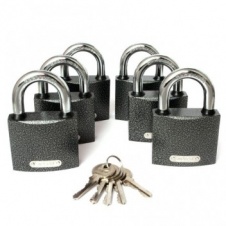 Замок висячий Apecs PD-01-63 (6Locks+5Keys) арт(H313432) Уп(0)