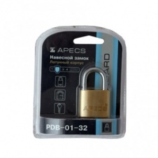 Замок висячий Apecs PDB-01-32 арт(H313593) Уп(0)