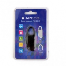 Замок висячий Apecs PDZ-25-25-CODE-Blister арт(H310021) Уп(0)