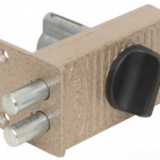 Замок накладной ЗН1-8 (медь) (Калуга) (С122) арт(H285295) Уп(0)