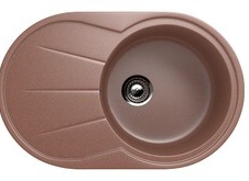 Мойка 750*480*200 овал ES-31/U503-307 Терракот арт(11783) Уп(0)