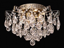 Светильник "Каскад" 154004 хрусталь бронза ф500x350 LED (штука) арт(К007763)